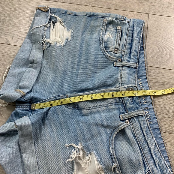 AEO Tomgirl Midi Jean Shorts - Picture 10 of 11